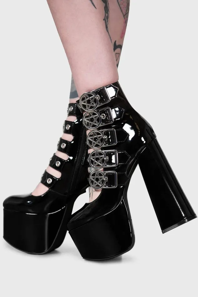 Killstar Heels Women Panic Platform Shoes