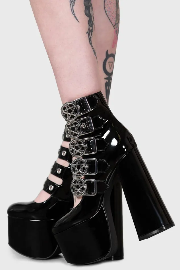 Killstar Heels Women Panic Platform Shoes