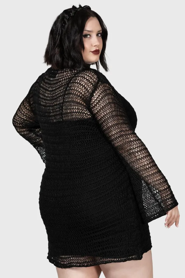 Killstar Knitted Women Rebecca039s Rage Knit Dress
