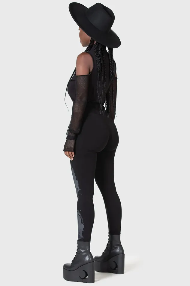 Killstar Leggings Women Candelabrum Leggings