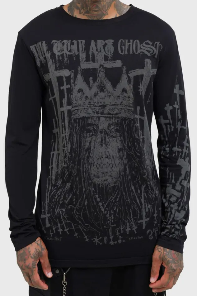 Killstar Long Sleeves Men Diablo Doom Long Sleeved Top