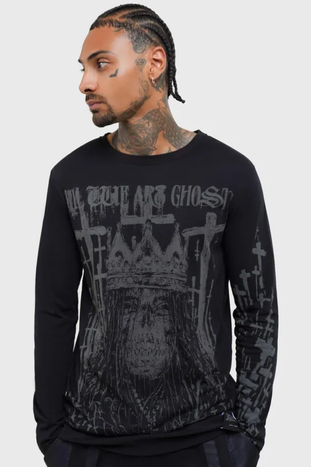 Killstar Long Sleeves Men Diablo Doom Long Sleeved Top