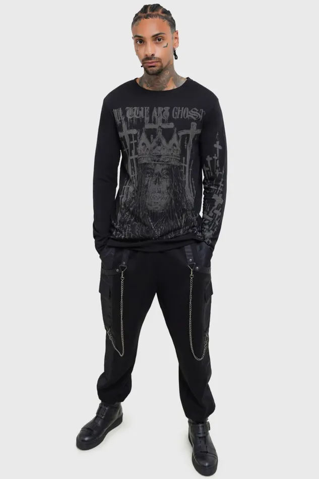Killstar Long Sleeves Men Diablo Doom Long Sleeved Top