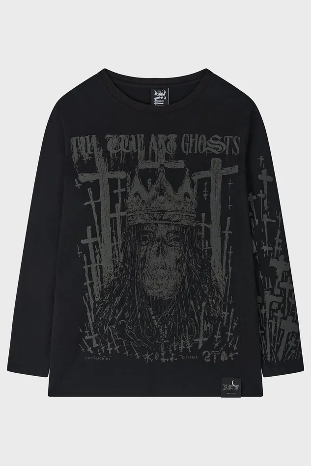 Killstar Long Sleeves Men Diablo Doom Long Sleeved Top