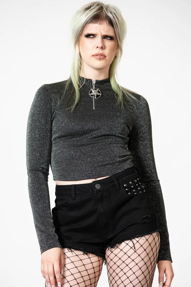 Killstar Long Sleeves Women After Midnight Long Sleeve Top