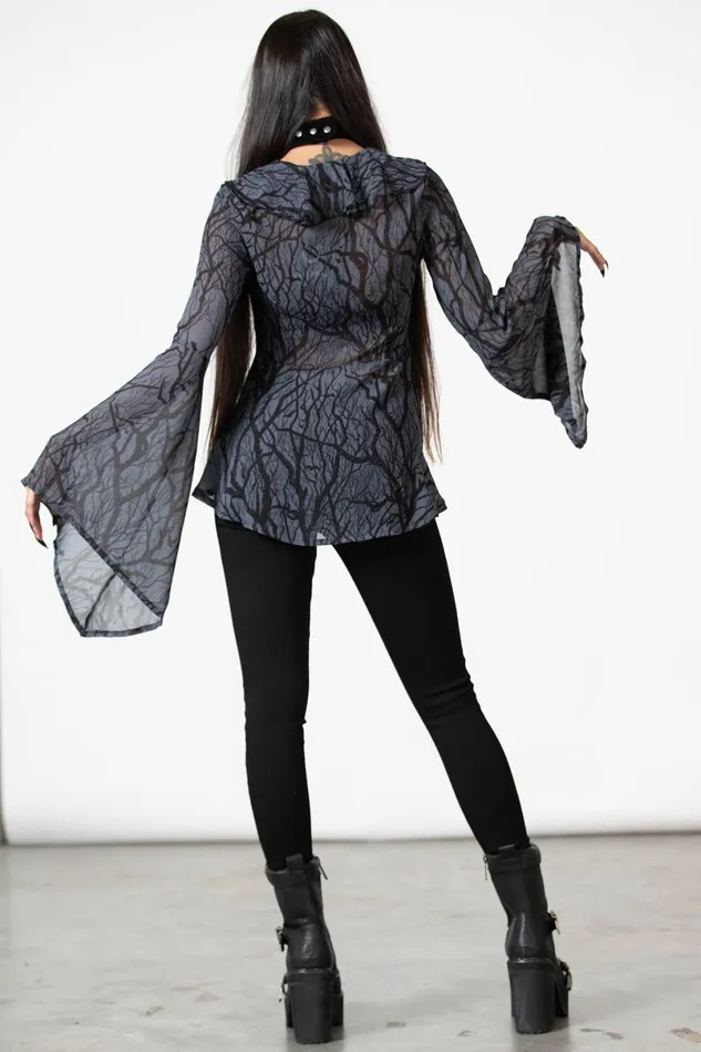 Killstar Long Sleeves Women Spellcraft Long Sleeve Top