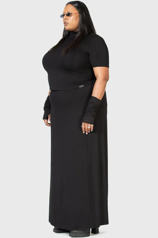 Killstar Maxi Skirts Women Secretly Weep Maxi Skirt