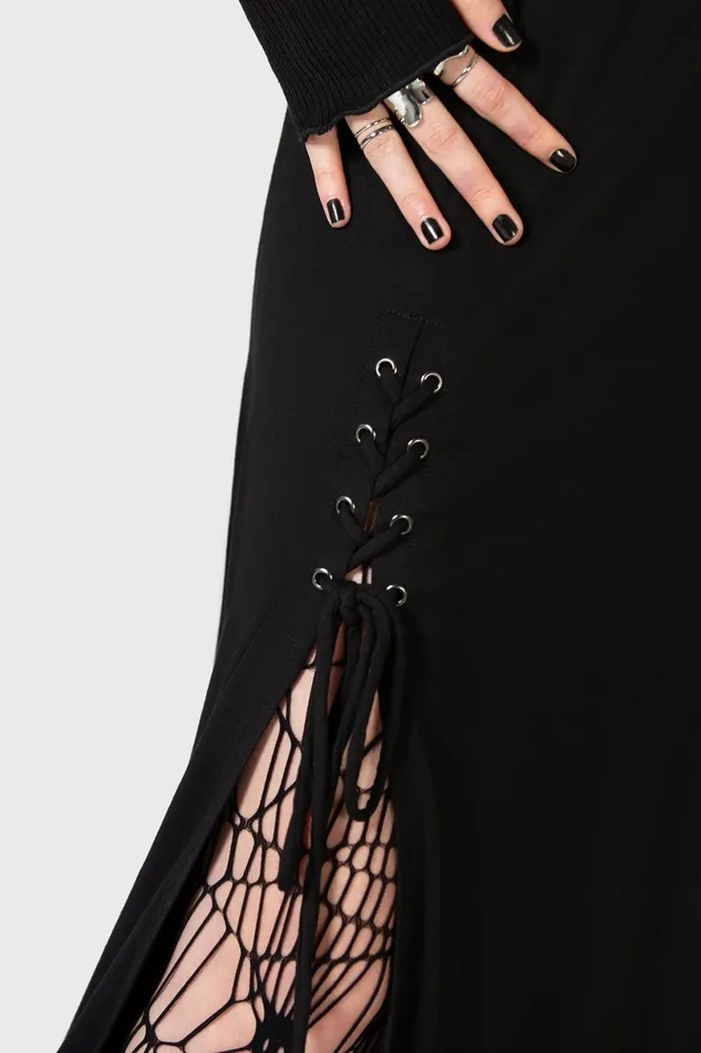 Killstar Maxi Skirts Women Secretly Weep Maxi Skirt