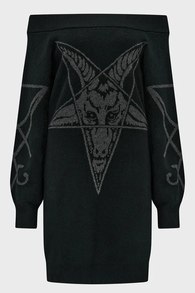 Killstar Maxi Women Demontorn Sweater Dress