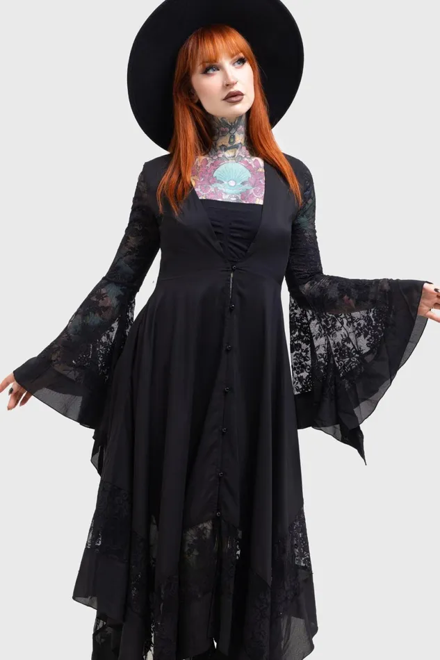 Killstar Maxi Women Misty Night Maxi Dress