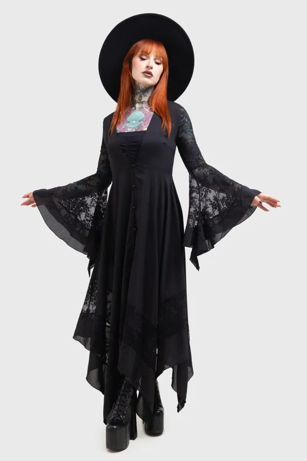 Killstar Maxi Women Misty Night Maxi Dress