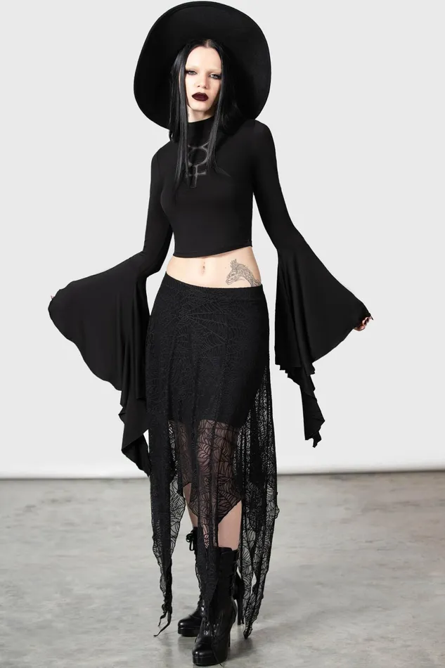 Killstar Midi Skirts Women Caroline Skirt