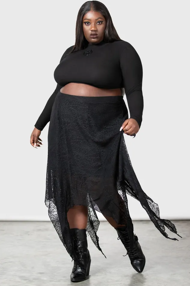 Killstar Midi Skirts Women Caroline Skirt