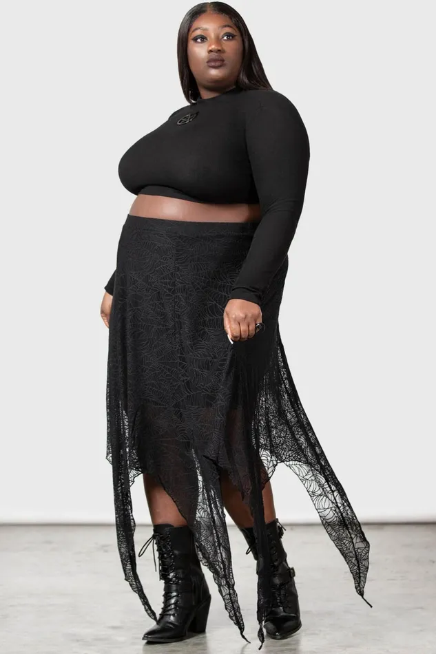 Killstar Midi Skirts Women Caroline Skirt