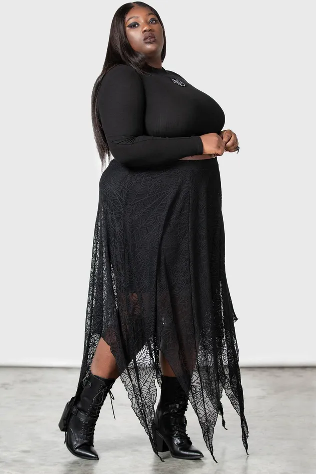 Killstar Midi Skirts Women Caroline Skirt