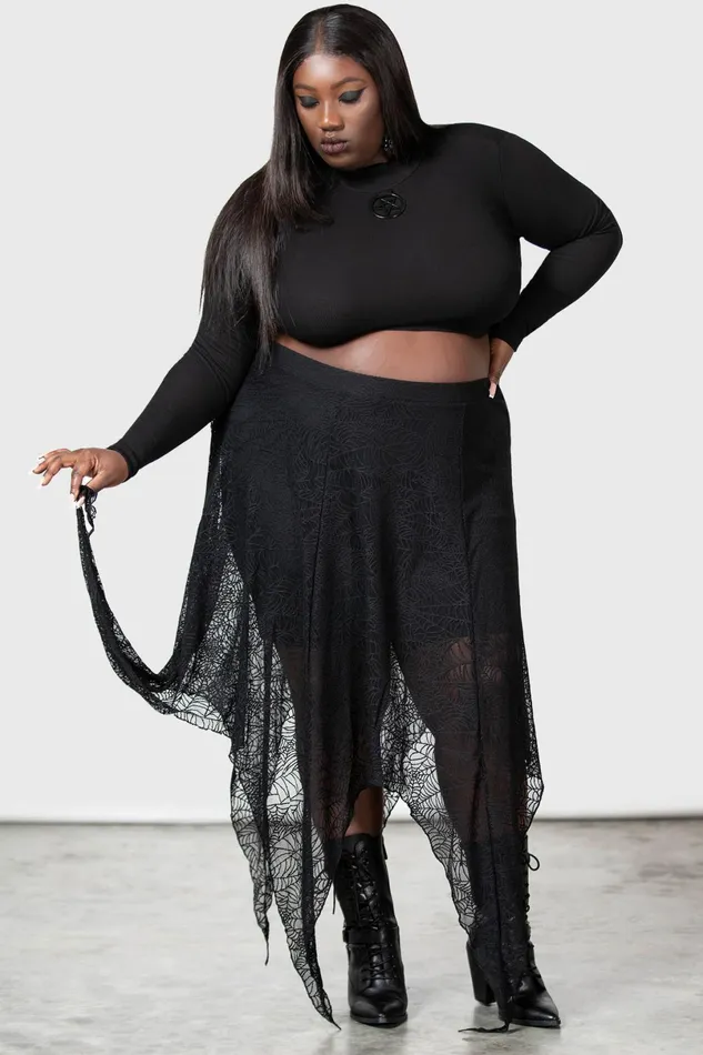 Killstar Midi Skirts Women Caroline Skirt