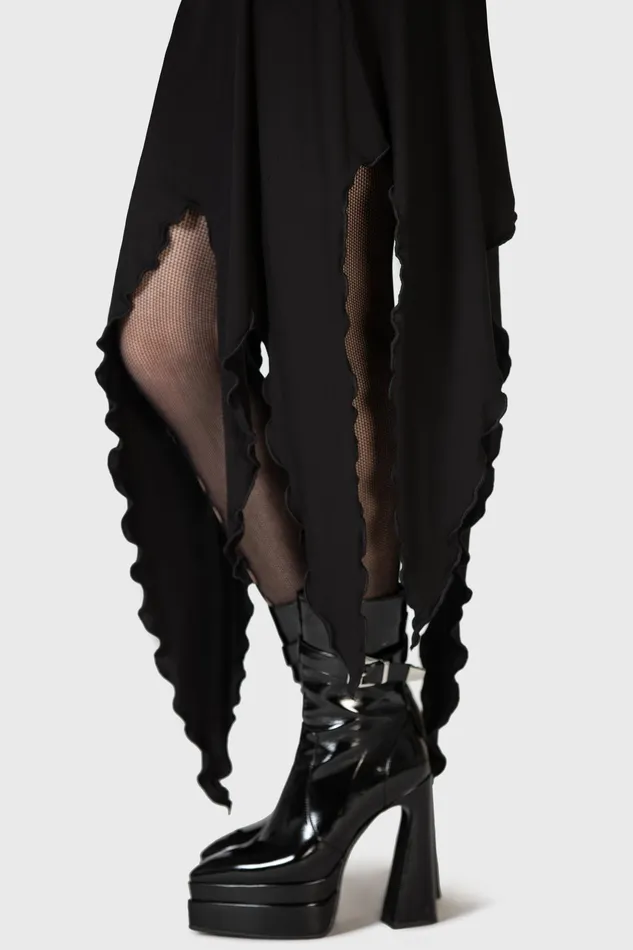 Killstar Midi Skirts Women Creeping Willow Midi Skirt