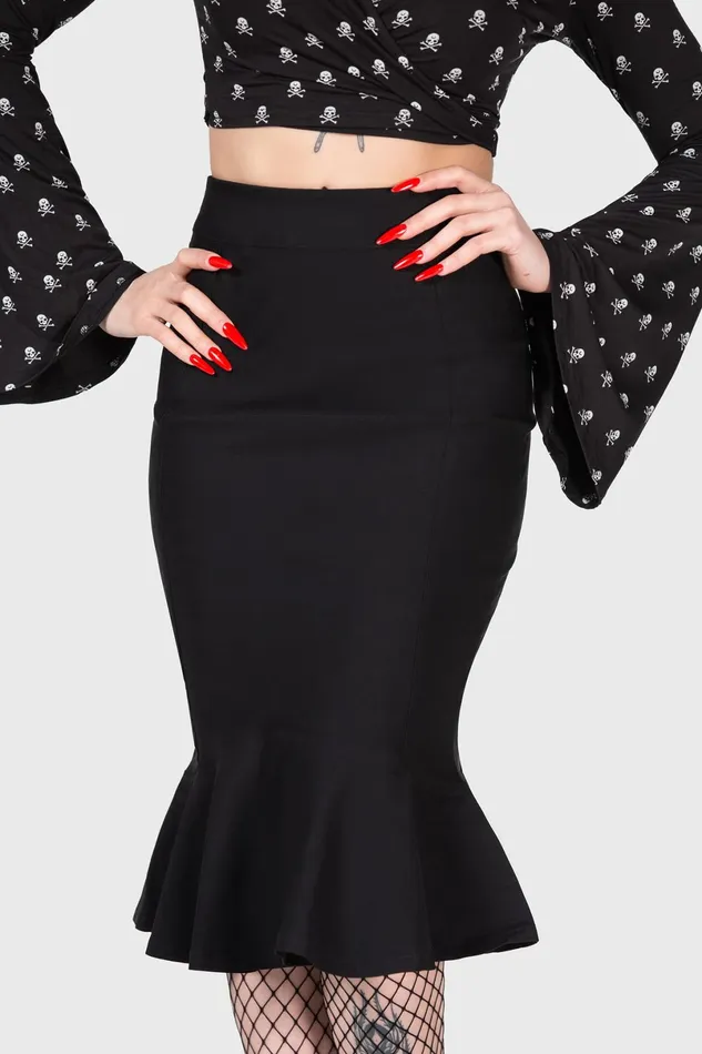 Killstar Midi Skirts Women Royal Blast Skirt