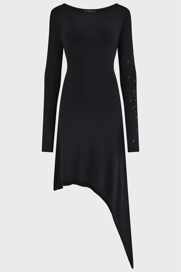 Killstar Midi Women Crescent Doom Dress