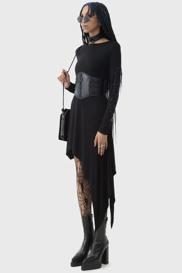 Killstar Midi Women Crescent Doom Dress