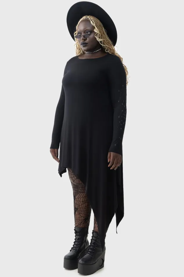 Killstar Midi Women Crescent Doom Dress