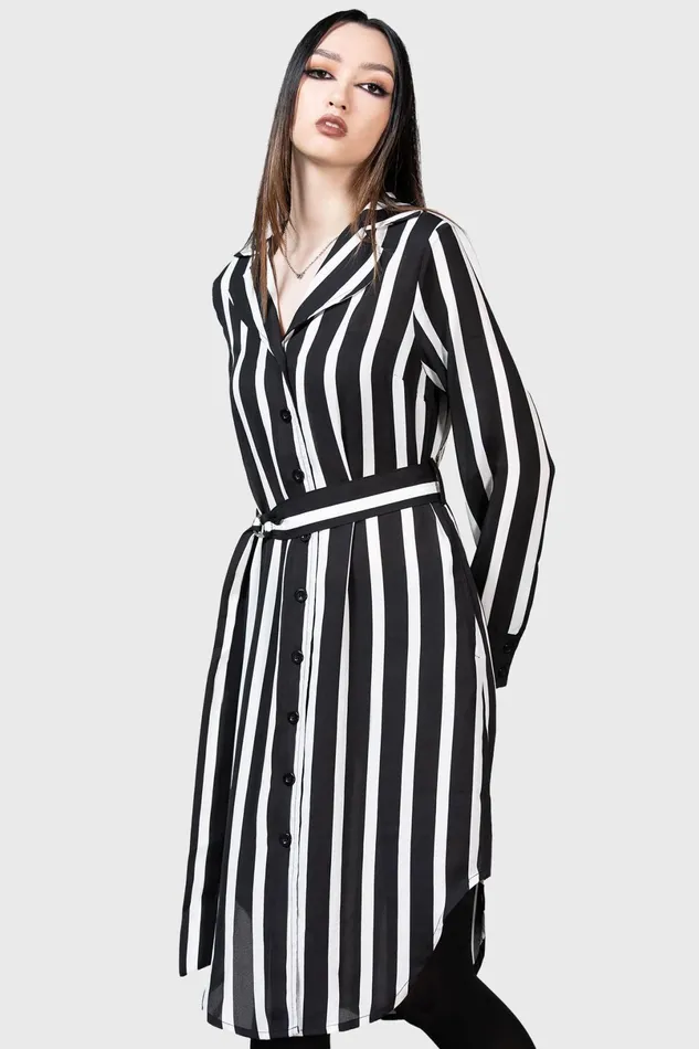 Killstar Midi Women Zita039s Ruins Shirt Dress