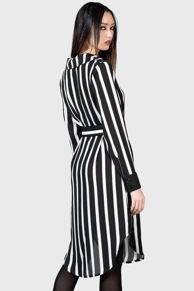Killstar Midi Women Zita039s Ruins Shirt Dress