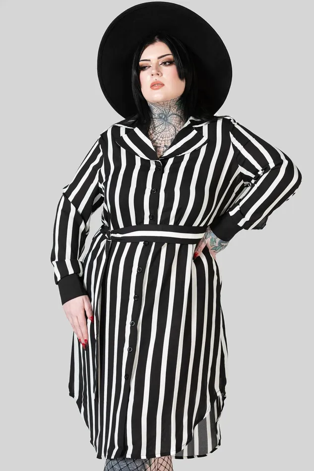 Killstar Midi Women Zita039s Ruins Shirt Dress