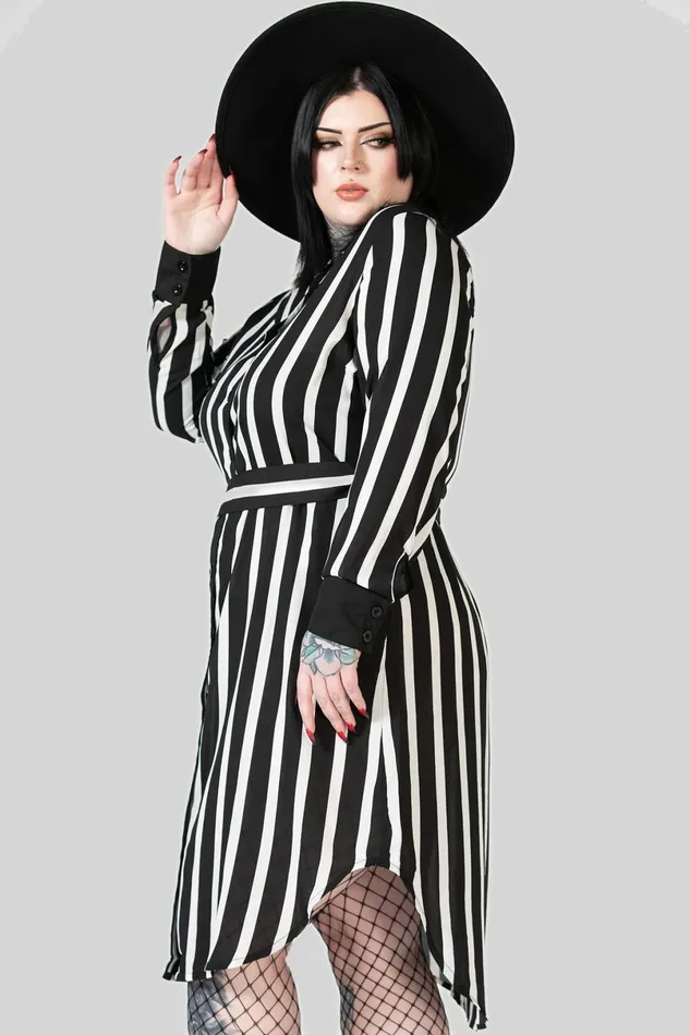 Killstar Midi Women Zita039s Ruins Shirt Dress