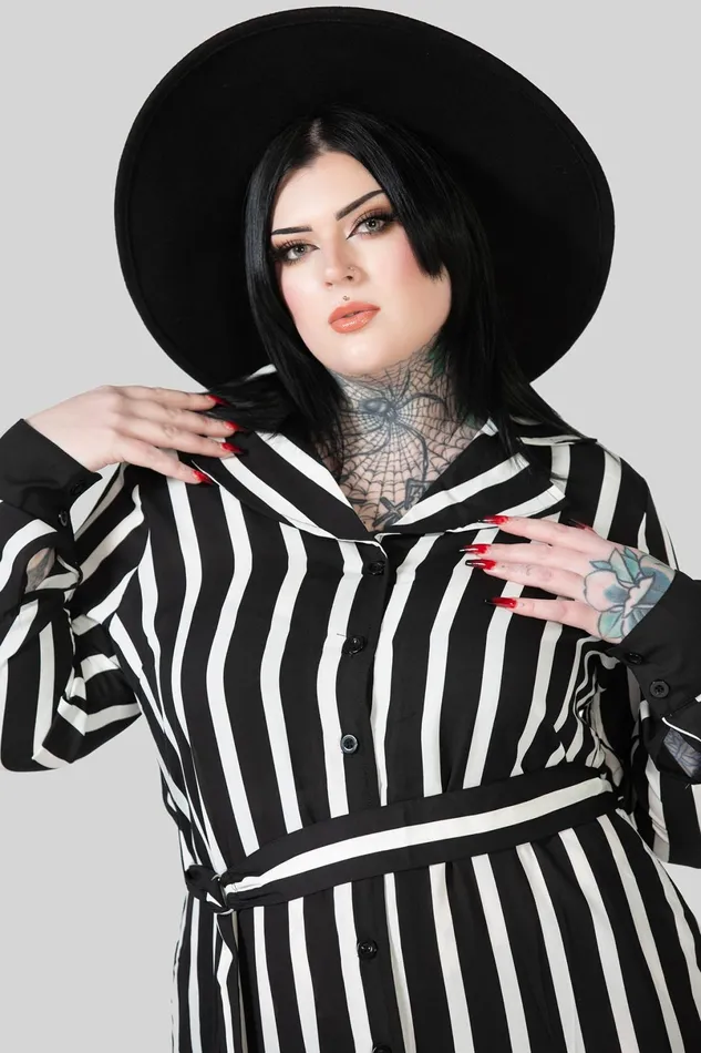 Killstar Midi Women Zita039s Ruins Shirt Dress
