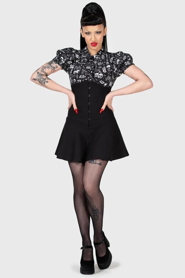 Killstar Mini Skirts Women DaddyO Corset Mini Skirt
