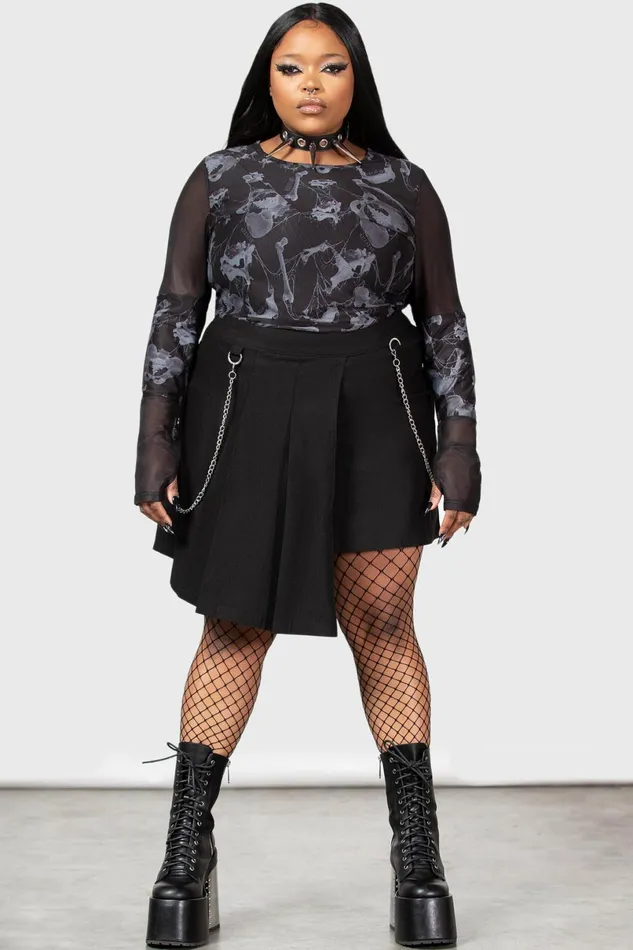 Killstar Mini Skirts Women Moonbeam Skirt