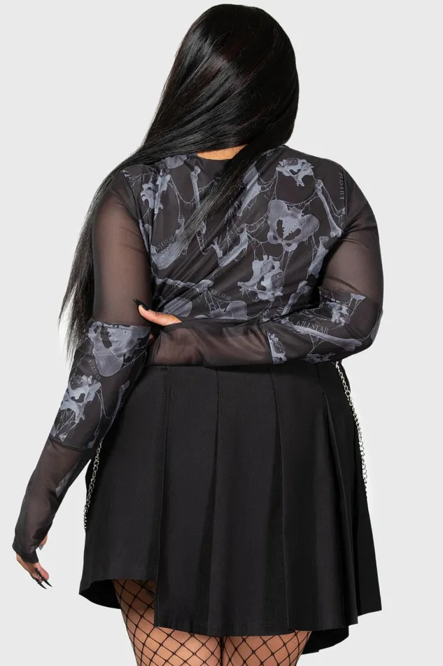 Killstar Mini Skirts Women Moonbeam Skirt
