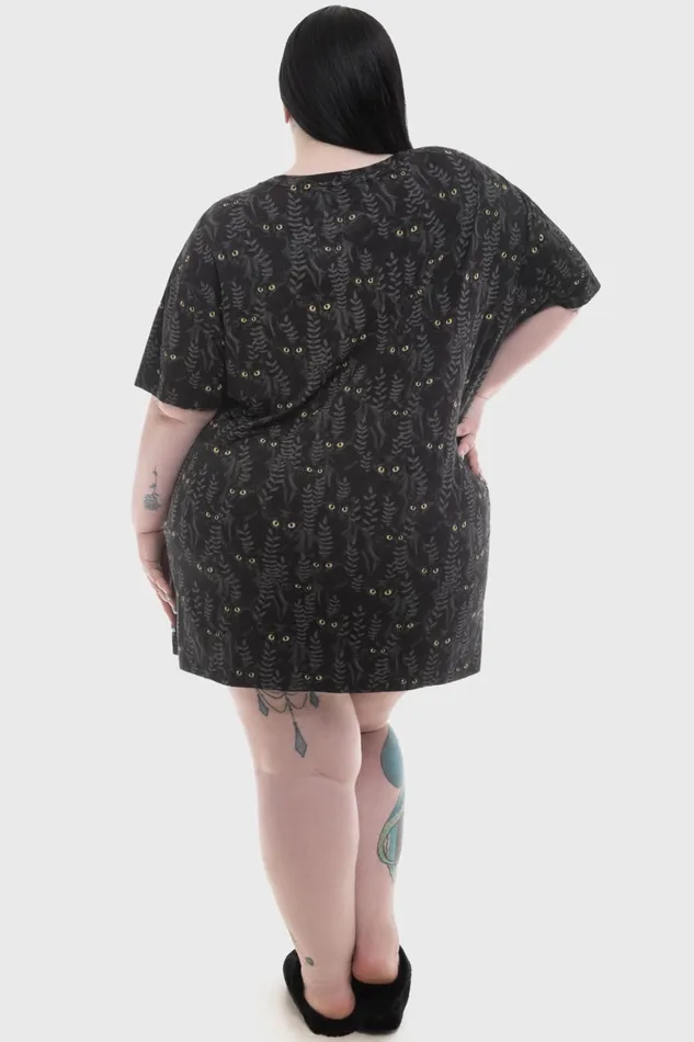 Killstar Mini Women Familiar Woods TShirt Dress