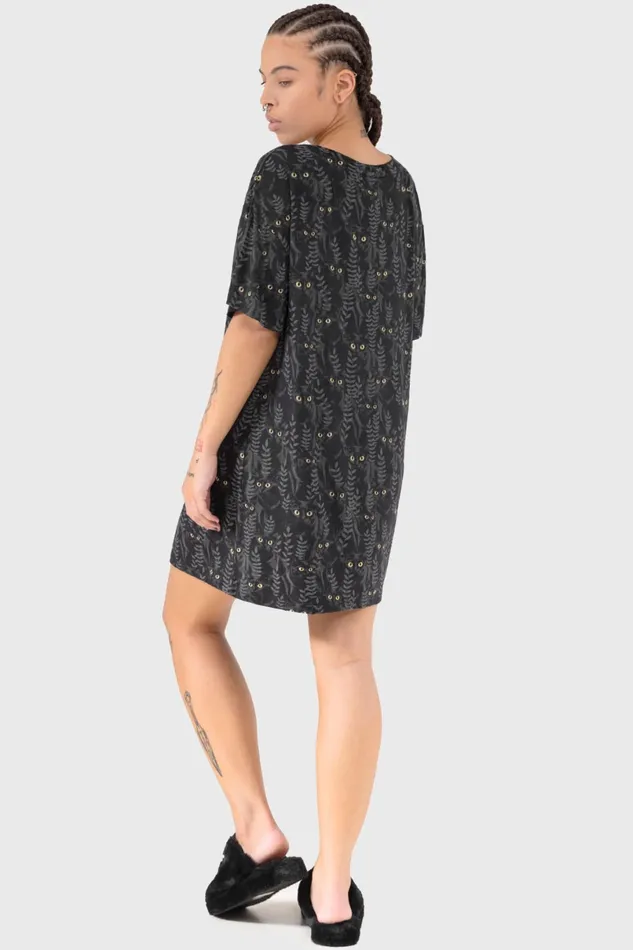 Killstar Mini Women Familiar Woods TShirt Dress