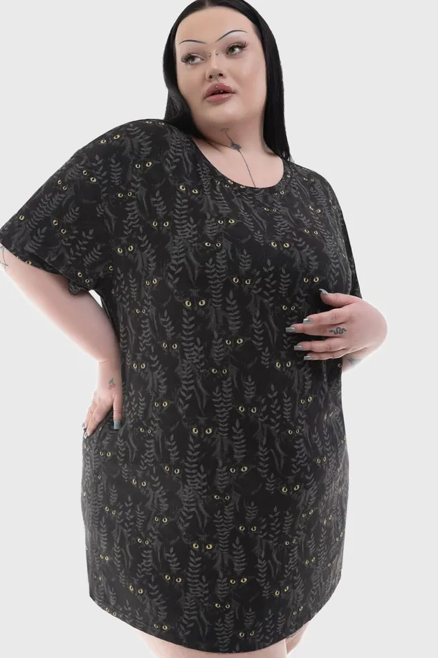 Killstar Mini Women Familiar Woods TShirt Dress