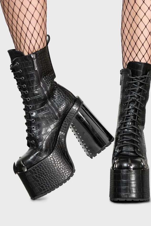 Killstar Platforms Women So Icy Platform Boots