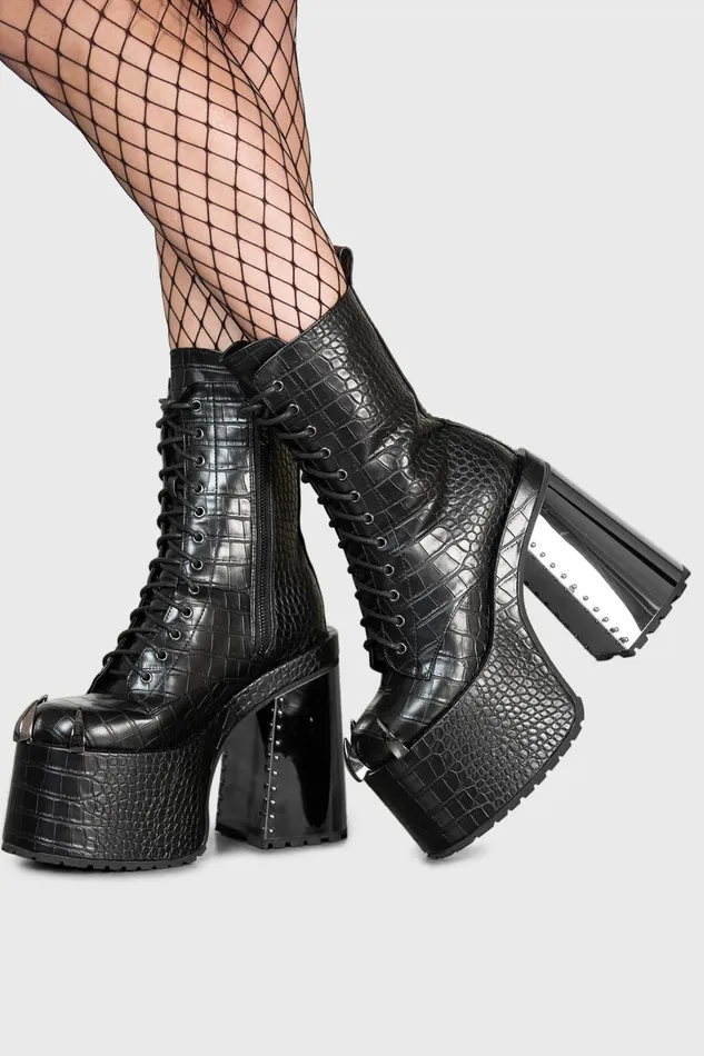 Killstar Platforms Women So Icy Platform Boots