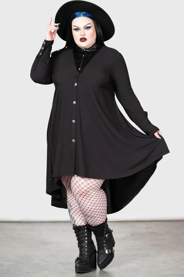 Killstar Shirt Women Heavens Below Shirt Dress
