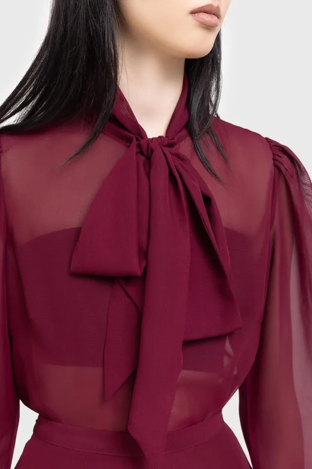 Killstar Shirts and Blouses Women Crimson Oracle Blouse