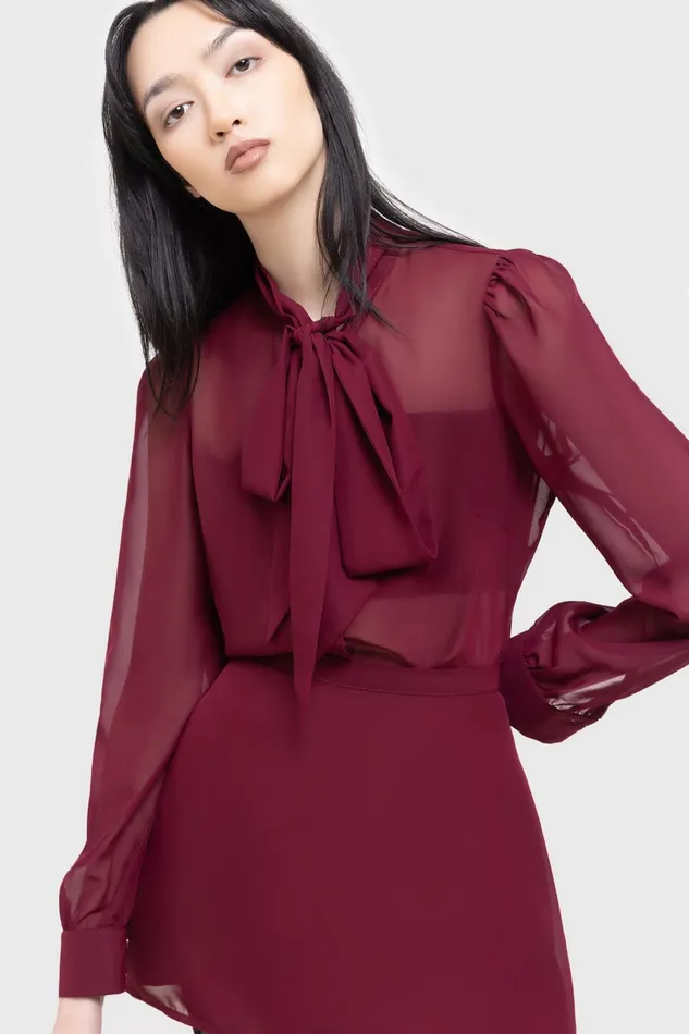 Killstar Shirts and Blouses Women Crimson Oracle Blouse