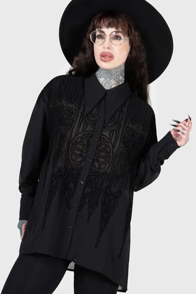 Killstar Shirts and Blouses Women Gates Of Hell Shirt