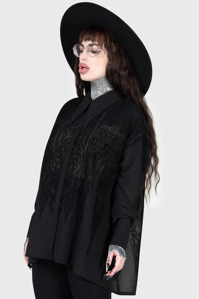Killstar Shirts and Blouses Women Gates Of Hell Shirt