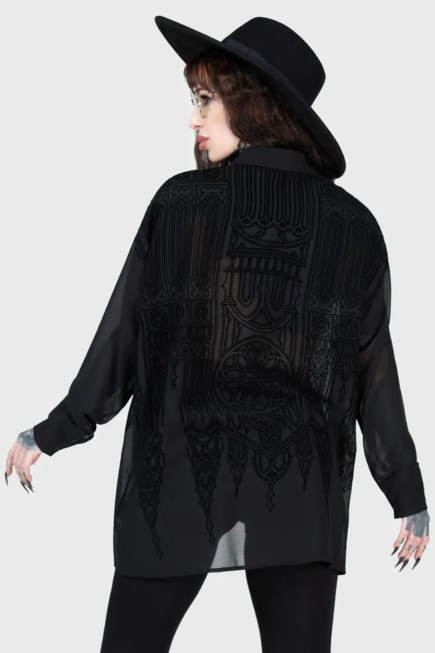 Killstar Shirts and Blouses Women Gates Of Hell Shirt