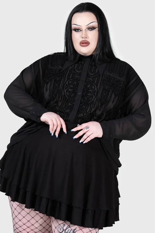 Killstar Shirts and Blouses Women Gates Of Hell Shirt