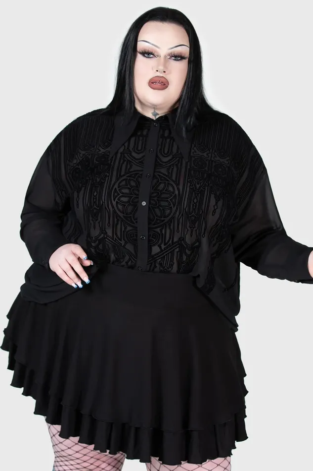 Killstar Shirts and Blouses Women Gates Of Hell Shirt