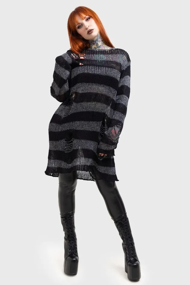 Killstar Sweaters Women Abyss Knit Sweater
