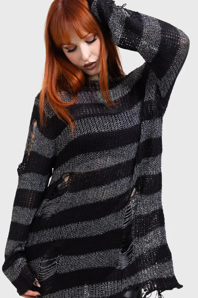 Killstar Sweaters Women Abyss Knit Sweater