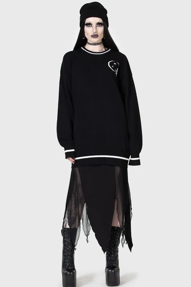 Killstar Sweaters Women Midnight Games Sweater