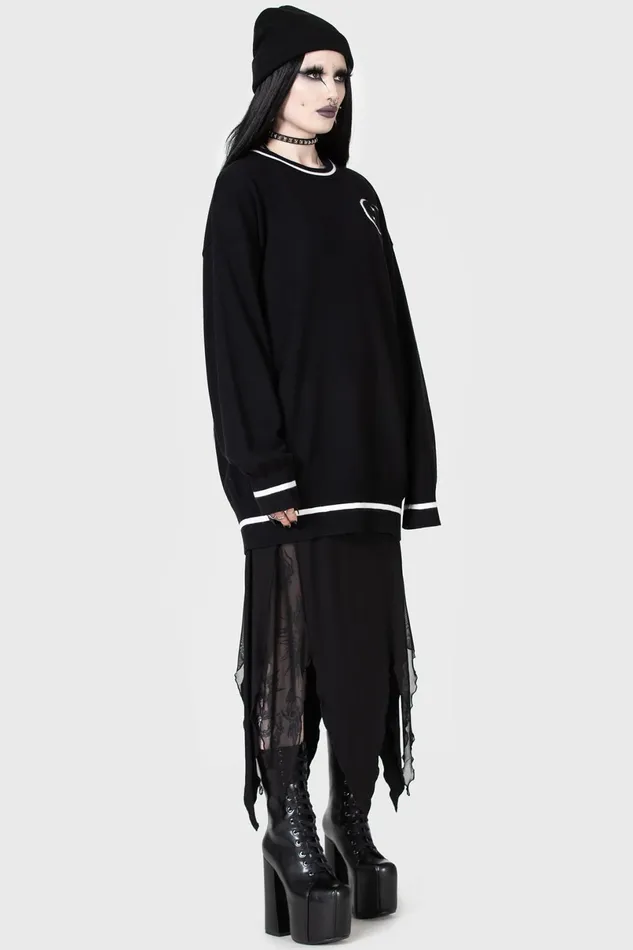 Killstar Sweaters Women Midnight Games Sweater